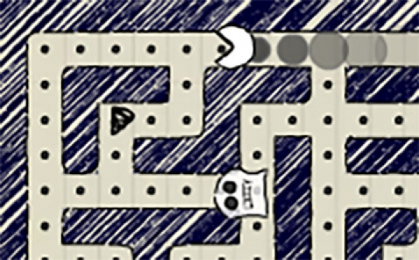 600x372 Sketch Pacman Extreme - Pacman Sketch