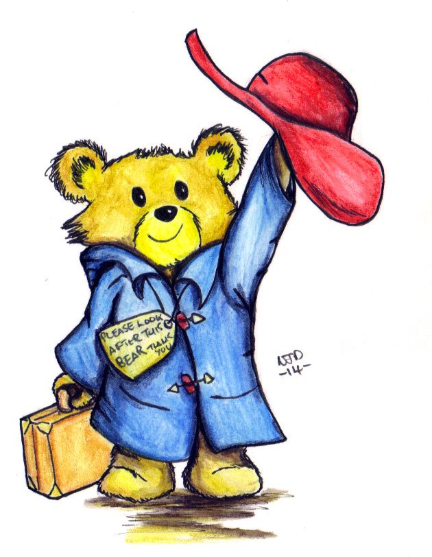 630x812 To Celebrate The Release Of The Movie Here Is My Sketch Of - Paddington Bear Sketch