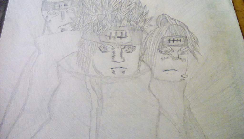 1024x583 My Realistic Pain Sketch! Naruto Amino - Pain Sketch