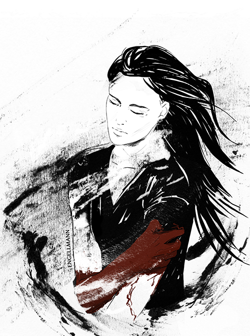 500x673 Pain - Pain Sketch