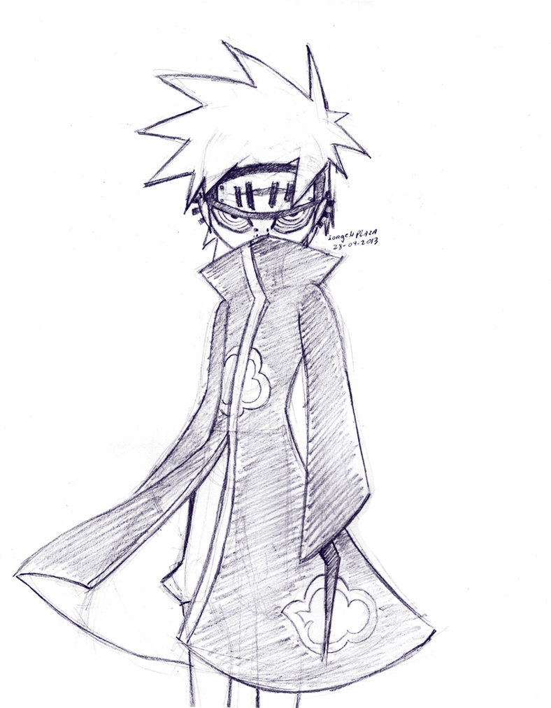 788x1013 Pain Sketch By Falloutcat - Pain Sketch