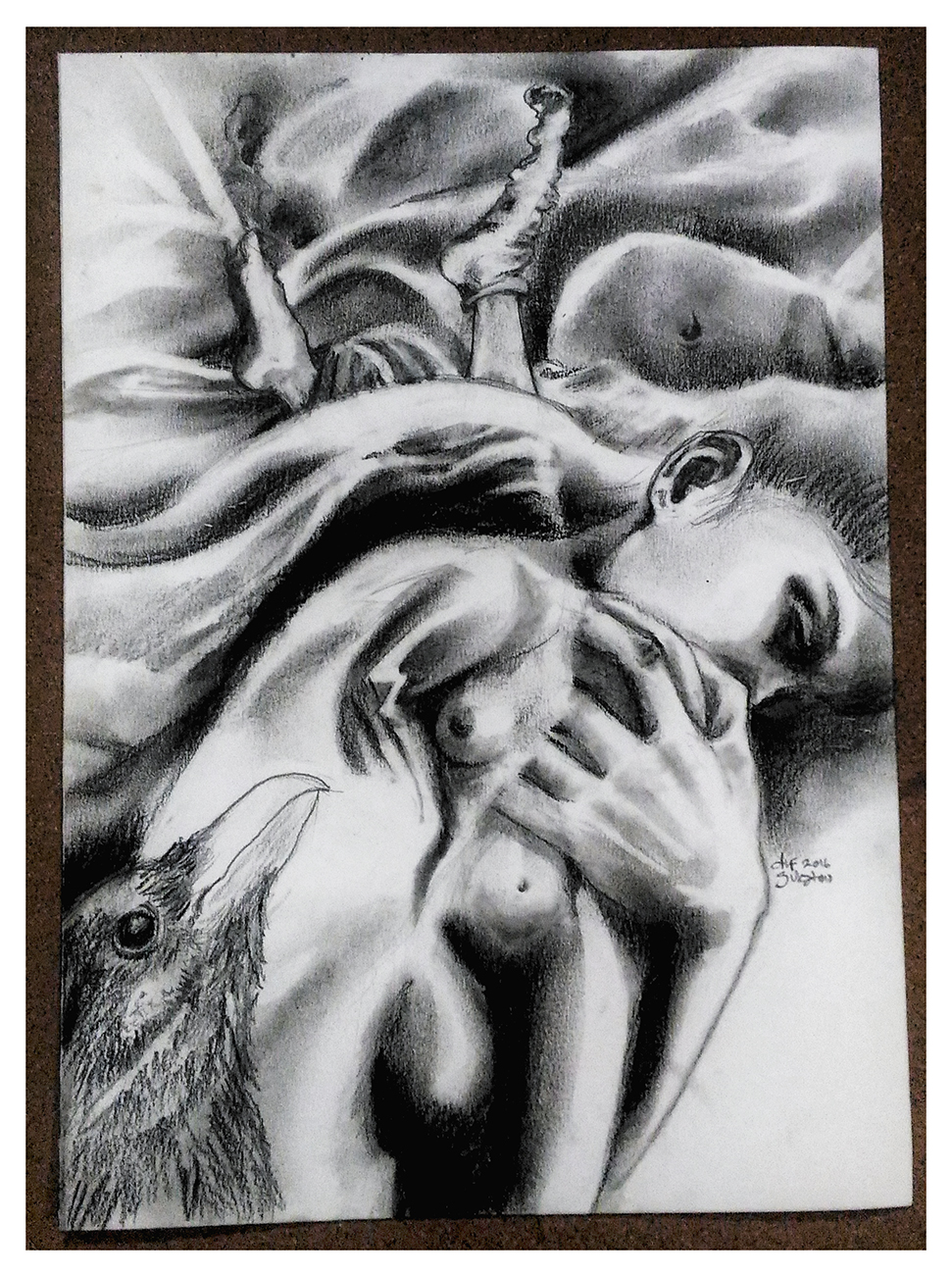 971x1300 Sketch And Drawing - Pain Sketch