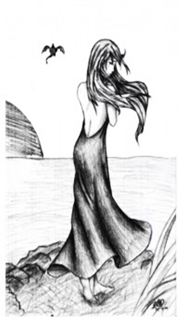 360x640 Download Pain Sketch 360 X 640 Wallpapers - Pain Sketch