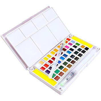 355x355 Dyvicl Watercolor Paint Set - Paint Palette Sketch