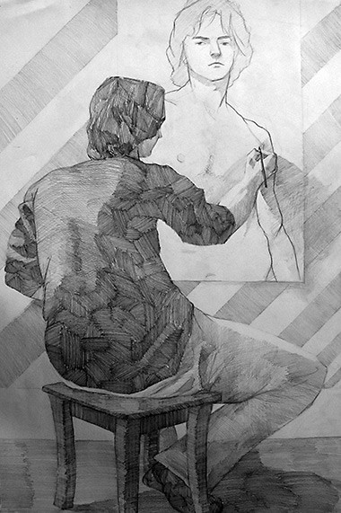 380x571 How I Became An Artist Noah Bradley Medium - Painter Sketch