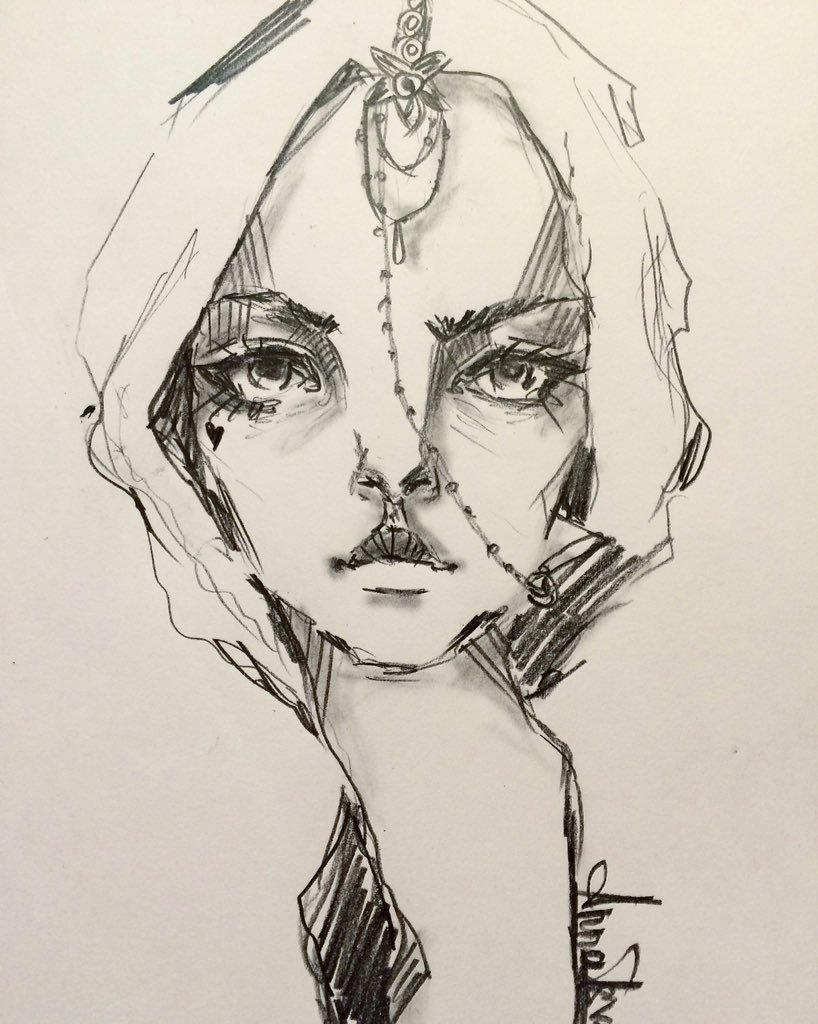 818x1024 Anna Tsvell On Twitter - Painter Sketch