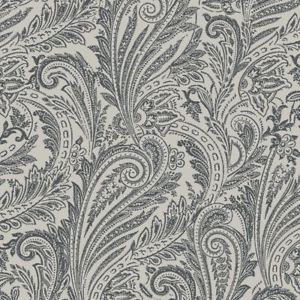 300x300 Silver - Paisley Sketch