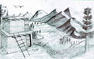 396x250 Art Competition In Pakistan Raises Awareness Of Environmental - Pakistan Sketch
