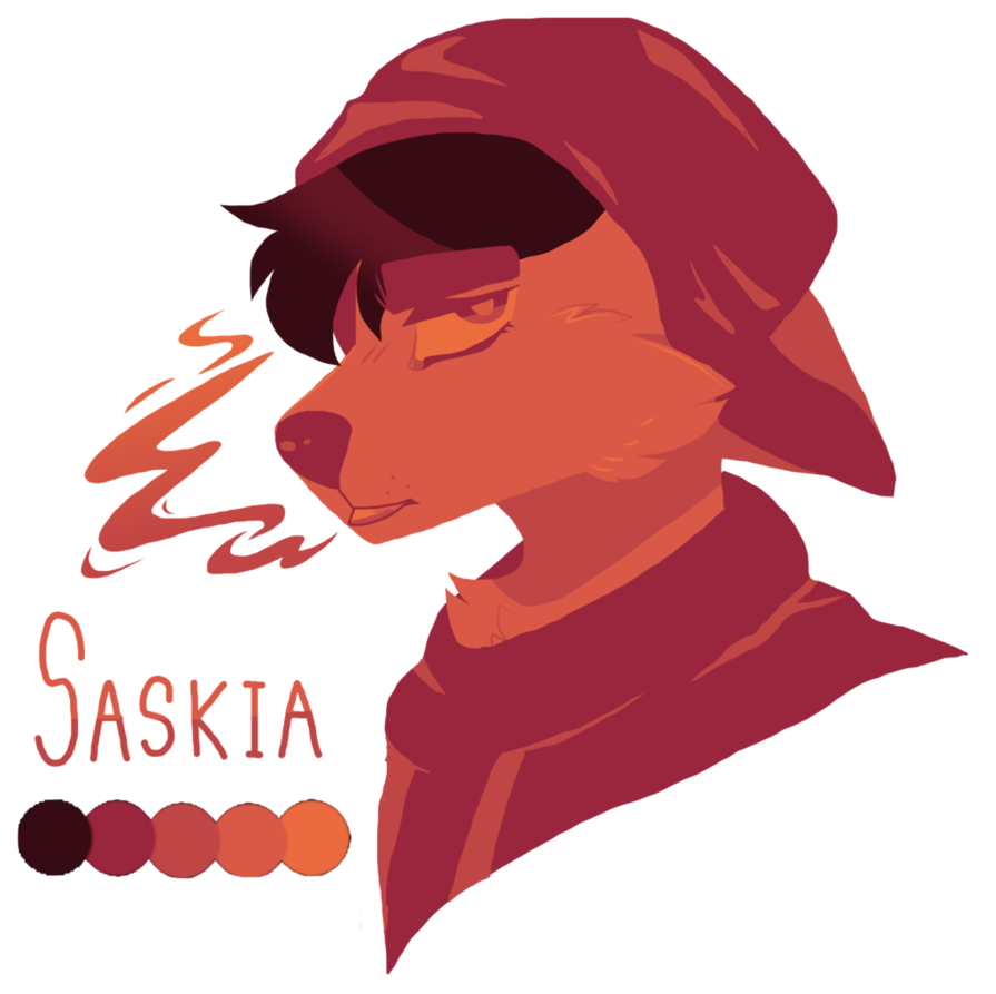895x893 Saskia Fanart Pallet Sketch By Cc Wolfie - Pallet Sketch