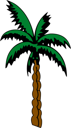 278x500 Palm Tree Sketch Public Domain Vectors - Palm Sketch