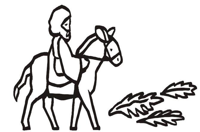 670x441 Palm Sunday Triumphal Entry Into Jerusalem - Palm Sunday Sketch