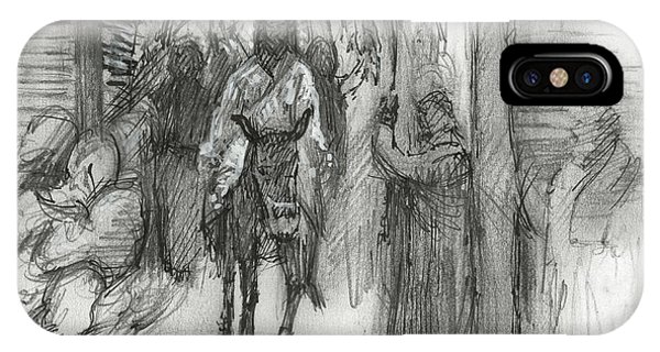 600x320 Palm Sunday Painting By Walter Lynn Mosley - Palm Sunday Sketch