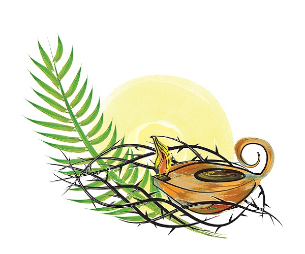 600x500 Palm Sunday Reflection - Palm Sunday Sketch