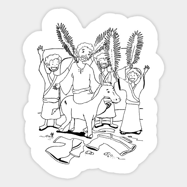 630x630 Palm Sunday Sketch - Palm Sunday Sketch