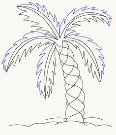 236x274 Great Sketch Of Palm Trees Beach Illustrations And Photography - Palm Tree Beach Sketch