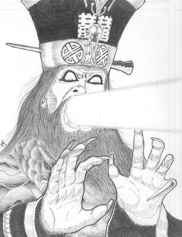 600x778 Sketch Lottery! Lo Pan - Pan Sketch