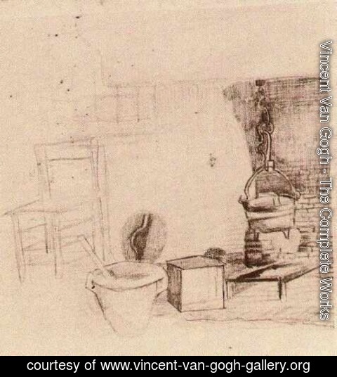 480x536 Vincent Van Gogh - Pan Sketch