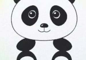 300x210 Easy Panda Sketch How To Draw A Cute Panda Bear - Panda Bear Sketch
