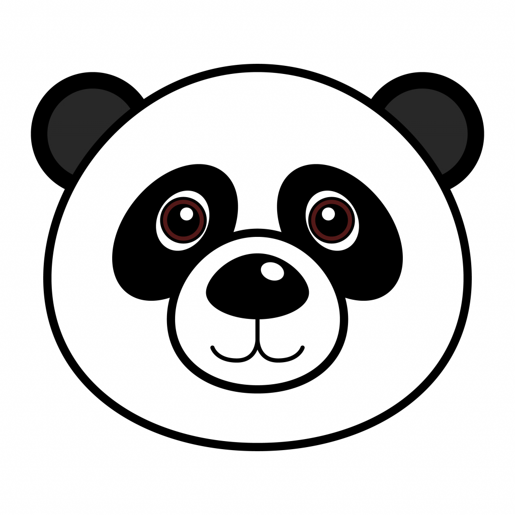 Panda Face Sketch at Explore collection of Panda