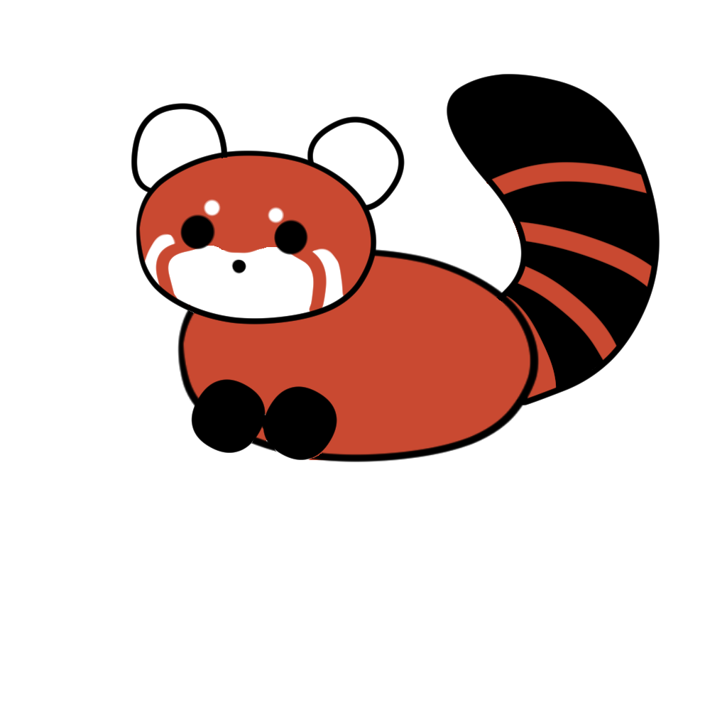 1000x1000 How To Draw A Red Panda 10 Steps (With Pictures) - Panda Sketch Step By Step