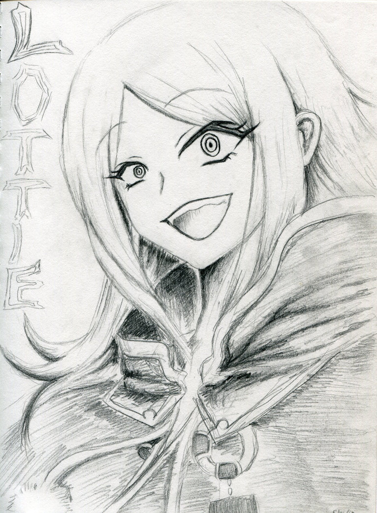 766x1043 Pandora Hearts Sketches Lottie By Formyladyartemis - Pandora Sketch