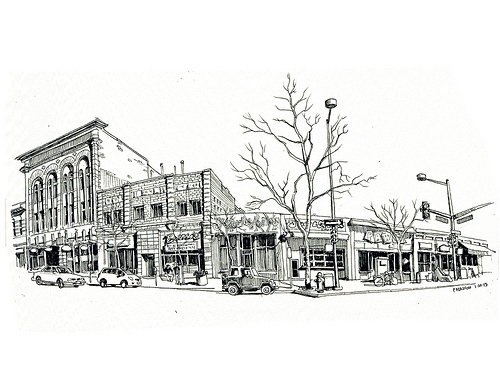 500x392 Three Letter Word For Art The Impossible Winter Sketch - Panorama Sketch