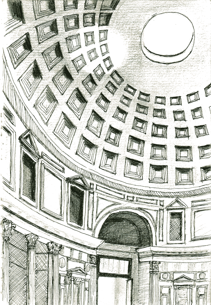 Pantheon Sketch at Explore collection of Pantheon