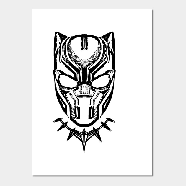 630x630 Black Panther Sketch - Panther Sketch