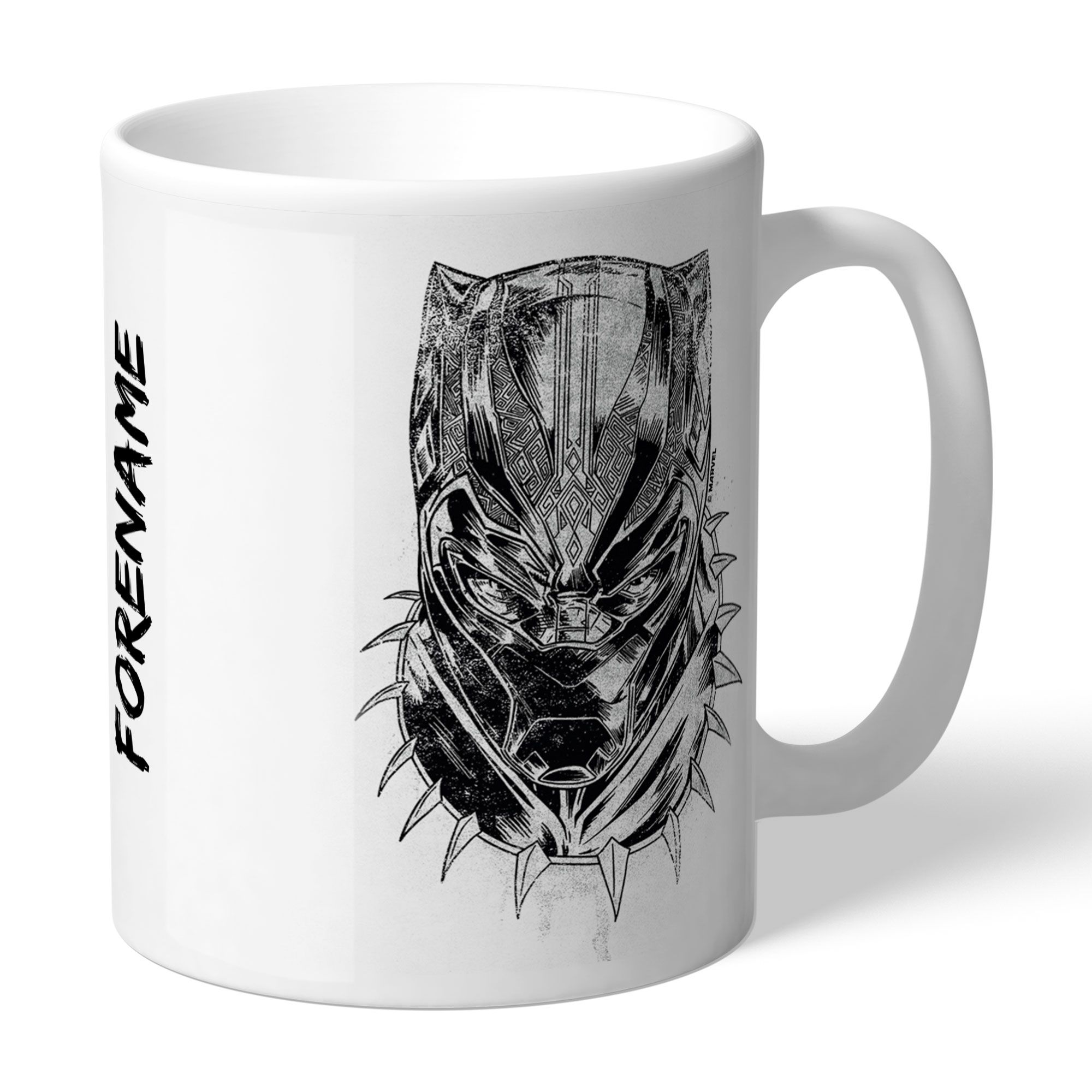 2000x2000 Marvel Mug - Panther Sketch