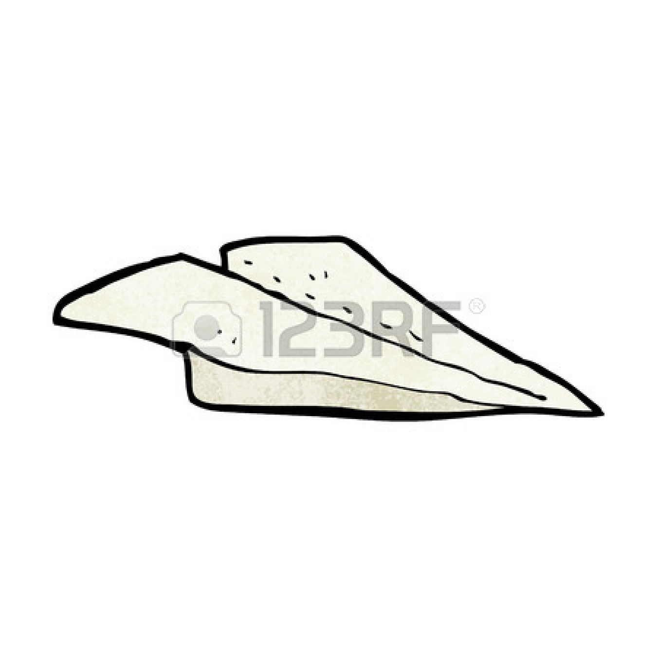 1350x1350 Paper Airplane Sketch Cartoon Clipart Panda - Paper Airplane Sketch