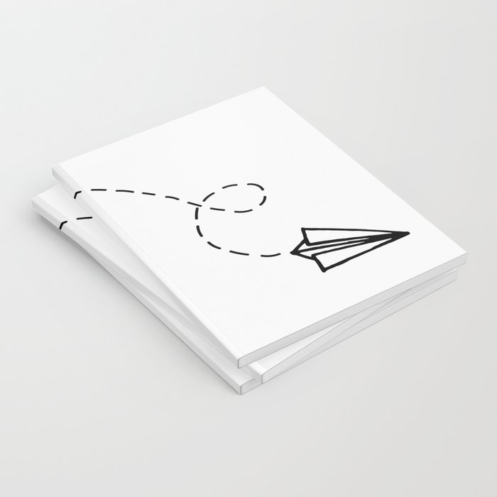 700x700 Send It Simple Paper Airplane Drawing Notebook By - Paper Airplane Sketch