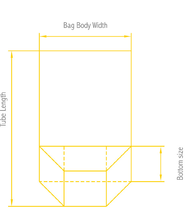 596x700 Automatic Paper Bag Making Machine For Shoe Clothes Bag Sy220 - Paper Bag Sketch