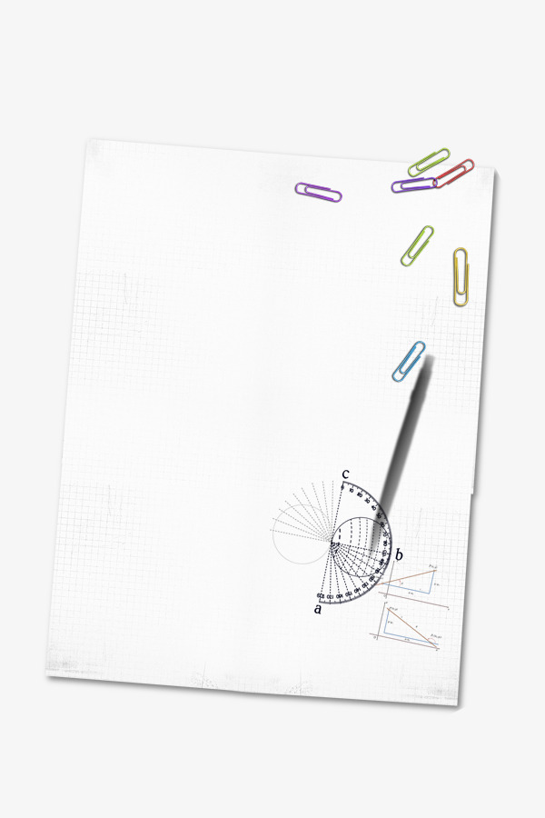 600x900 Design Sketch, Paper Clip, Ruler, Pencil Png And Psd File For Free - Paper Clip Sketch