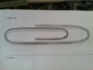 320x240 New Sketch A Day - Paper Clip Sketch