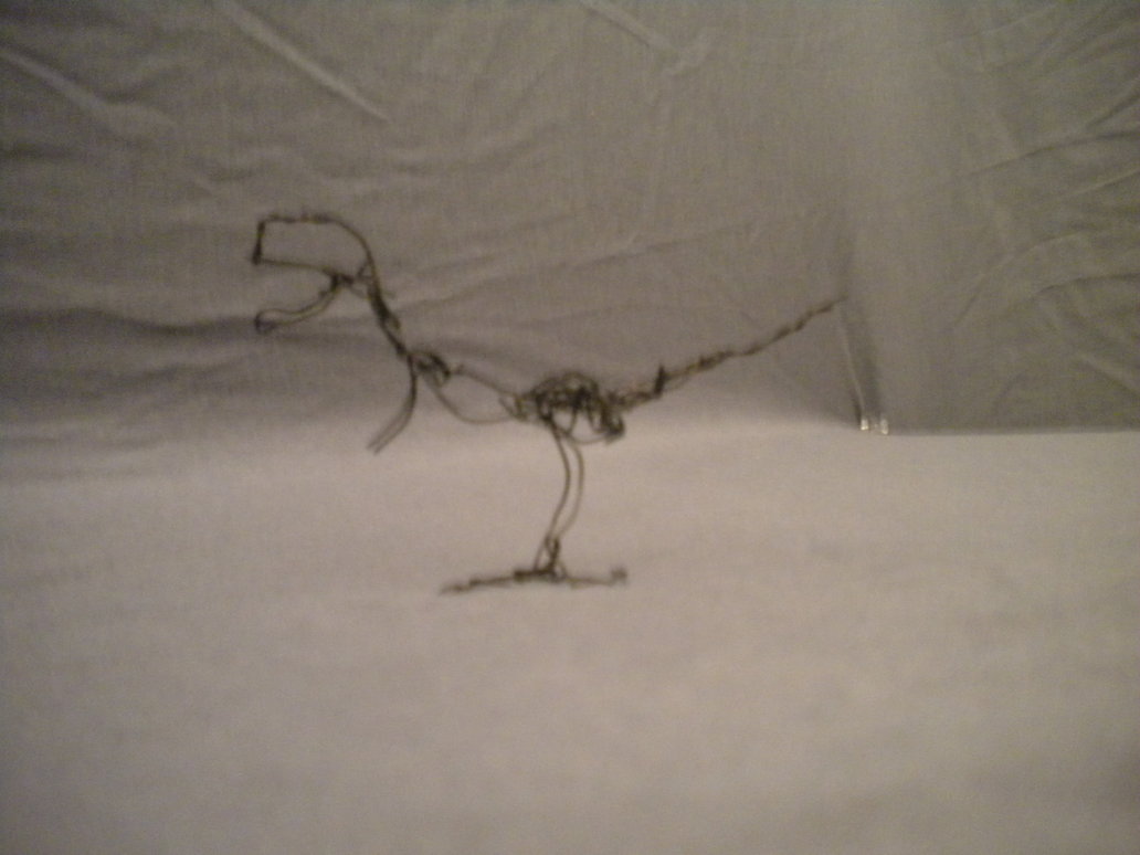 1032x774 Paper Clip Dinosaur By Pkgo123 - Paper Clip Sketch