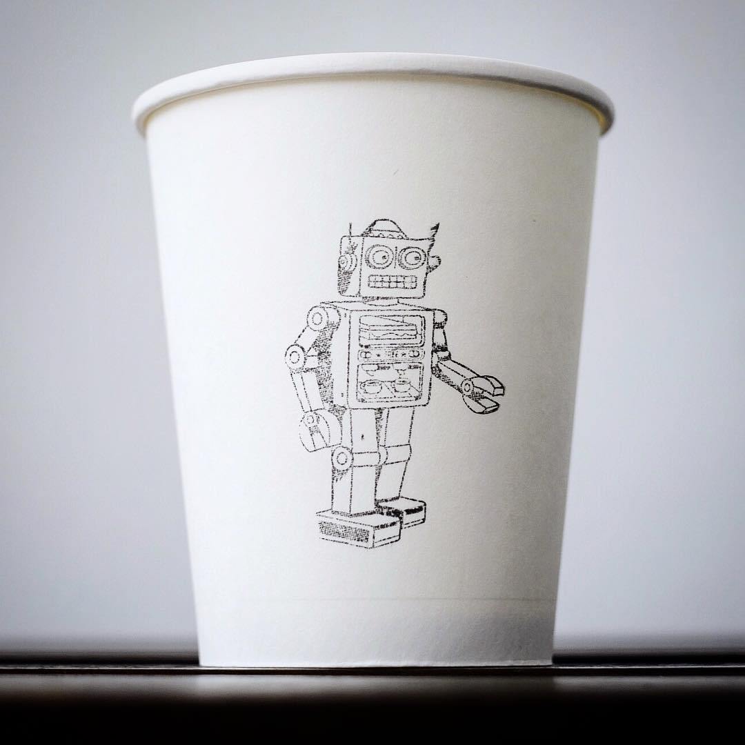 1080x1080 Custom Paper Cup Design Of The Day - Paper Cup Sketch