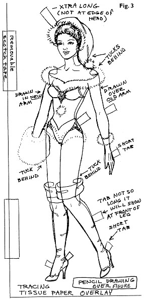 286x594 Paper Doll Studio News With Paper Dolls By Artists Of Today - Paper Doll Sketch