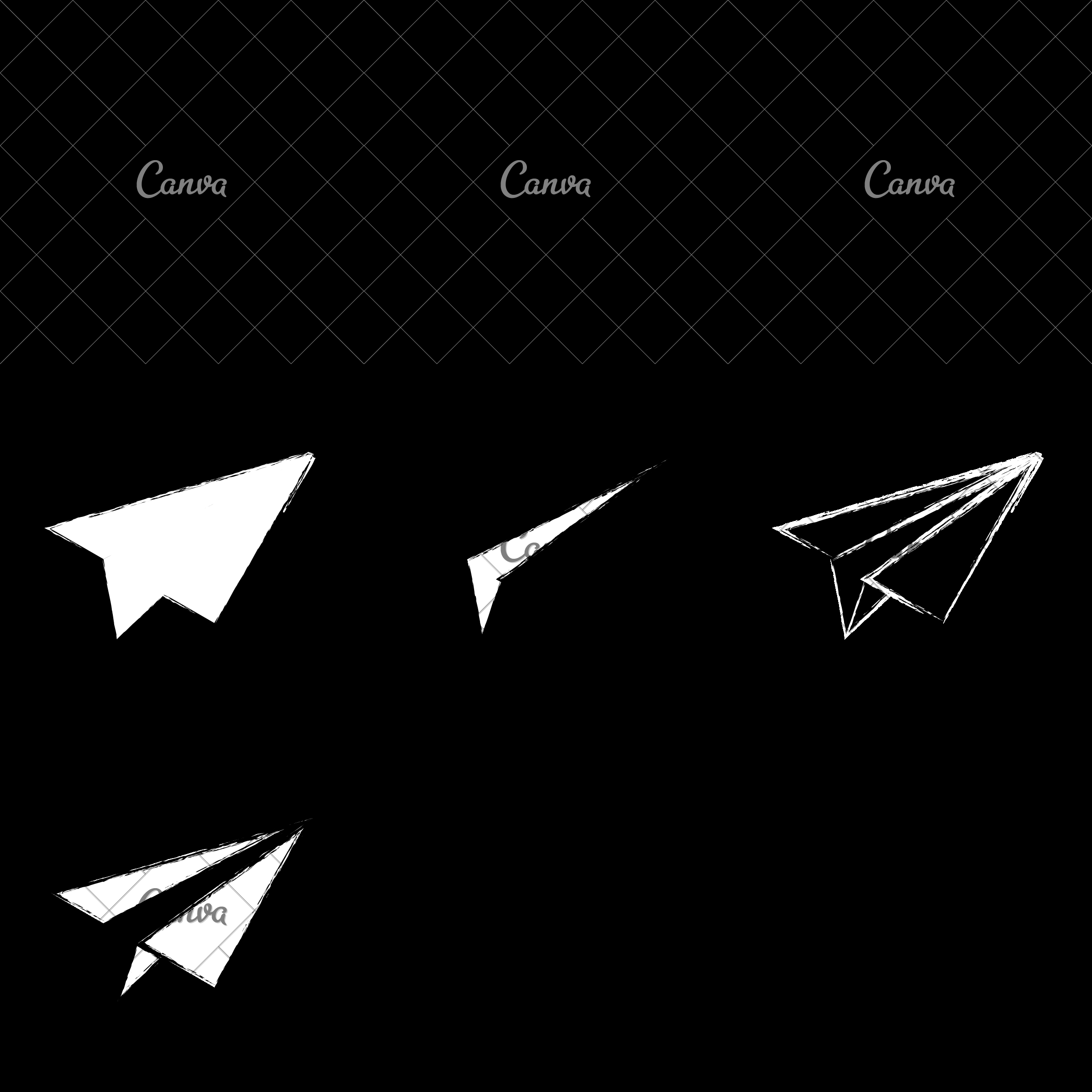 2400x2400 Paper Plane Sketch - Paper Plane Sketch