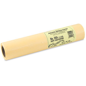 350x350 Save On Discount Borden Riley Autumn Sketch Paper Roll, Buff Color - Paper Roll Sketch