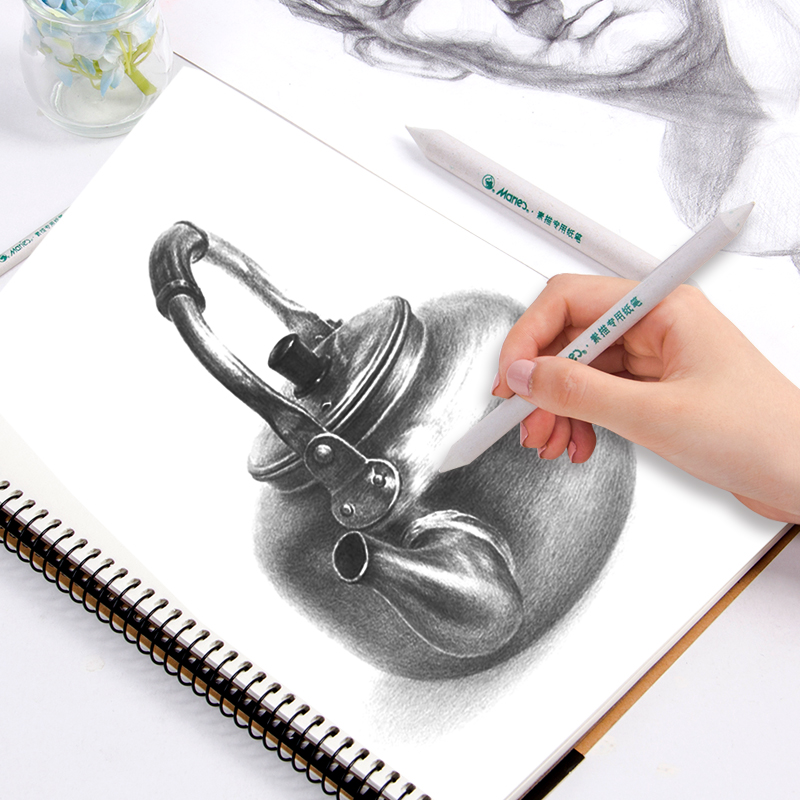 800x800 Usd 5.87] Marley Brand Paper Pen 3 Sticks Sketch Set Pen - Paper Roll Sketch