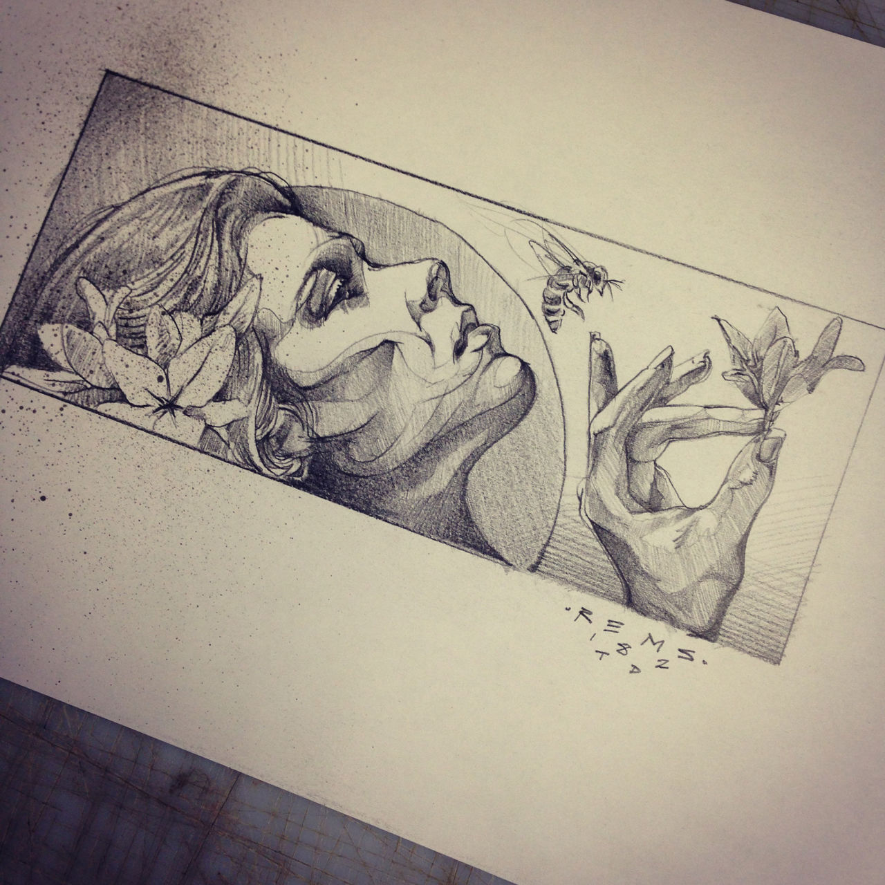 1280x1280 Sketches - Paper Sketch