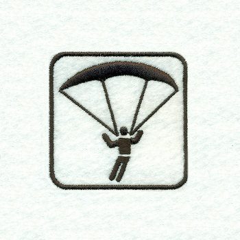 350x350 Parachute Magic Stock Art - Parachute Sketch
