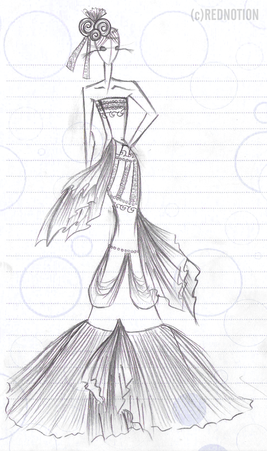 900x1520 Sketch Paradise By Rednotion - Paradise Sketch