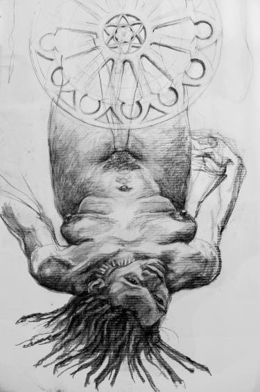 375x565 Paradise Forgotten Drawing By Tina Birch Chimenti Saatchi Art - Paradise Sketch