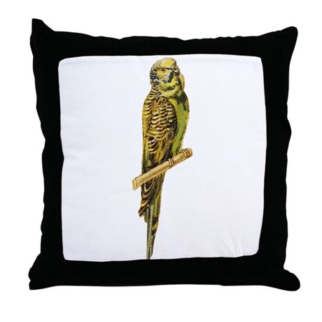 460x460 Parakeet Sketch Pillows - Parakeet Sketch