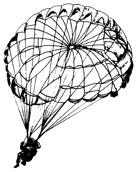 470x586 Parachute Drawing, Pencil, Sketch, Colorful, Realistic Art Images - Paratrooper Sketch