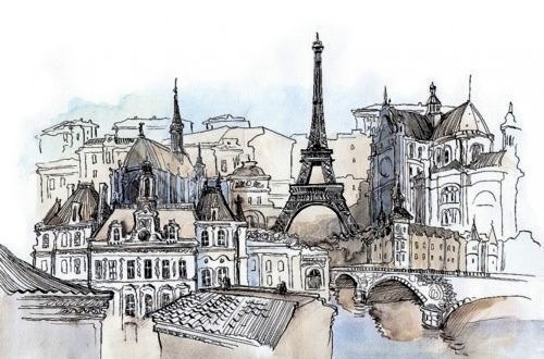 500x330 Terrorist Attack In Paris, France - Paris France Sketch
