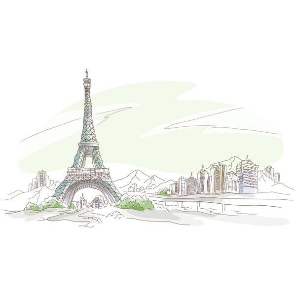 600x600 Eiffel Tower Wallpaper, Hd, Paris, Computer Desktop Wallpapers - Paris Sketch Wallpaper