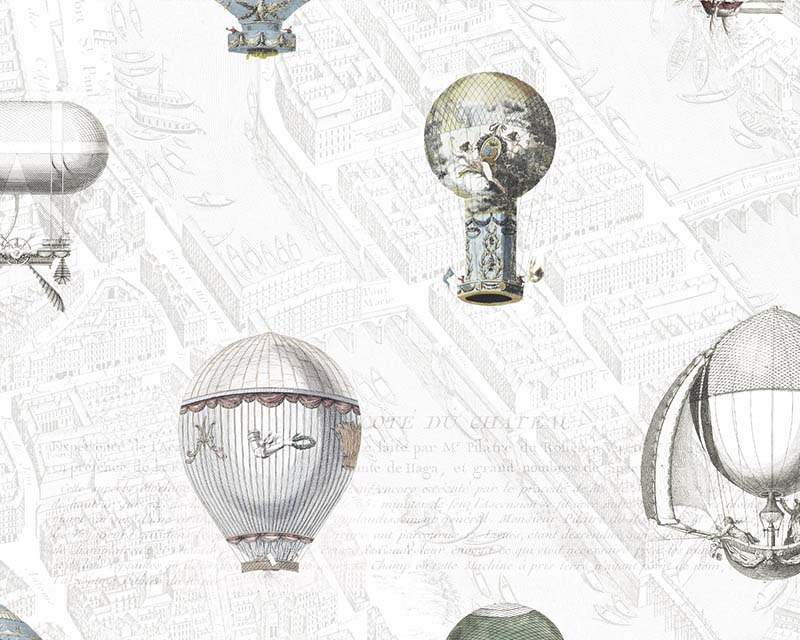 800x640 Scenic Wallpaper Mural - Paris Sketch Wallpaper