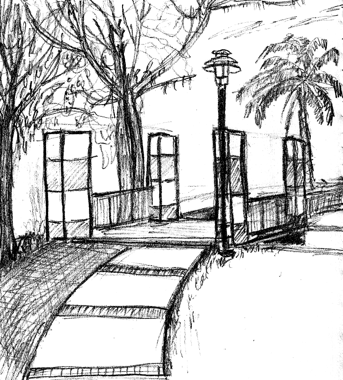 Park Sketch at Explore collection of Park Sketch